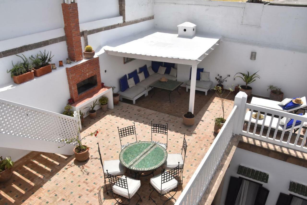Riad Dar Assalama Terrasse Vue Mer Essaouira Extérieur photo